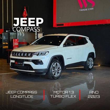JEEP COMPASS 1.3 T270 TURBO FLEX LONGITUDE AT6